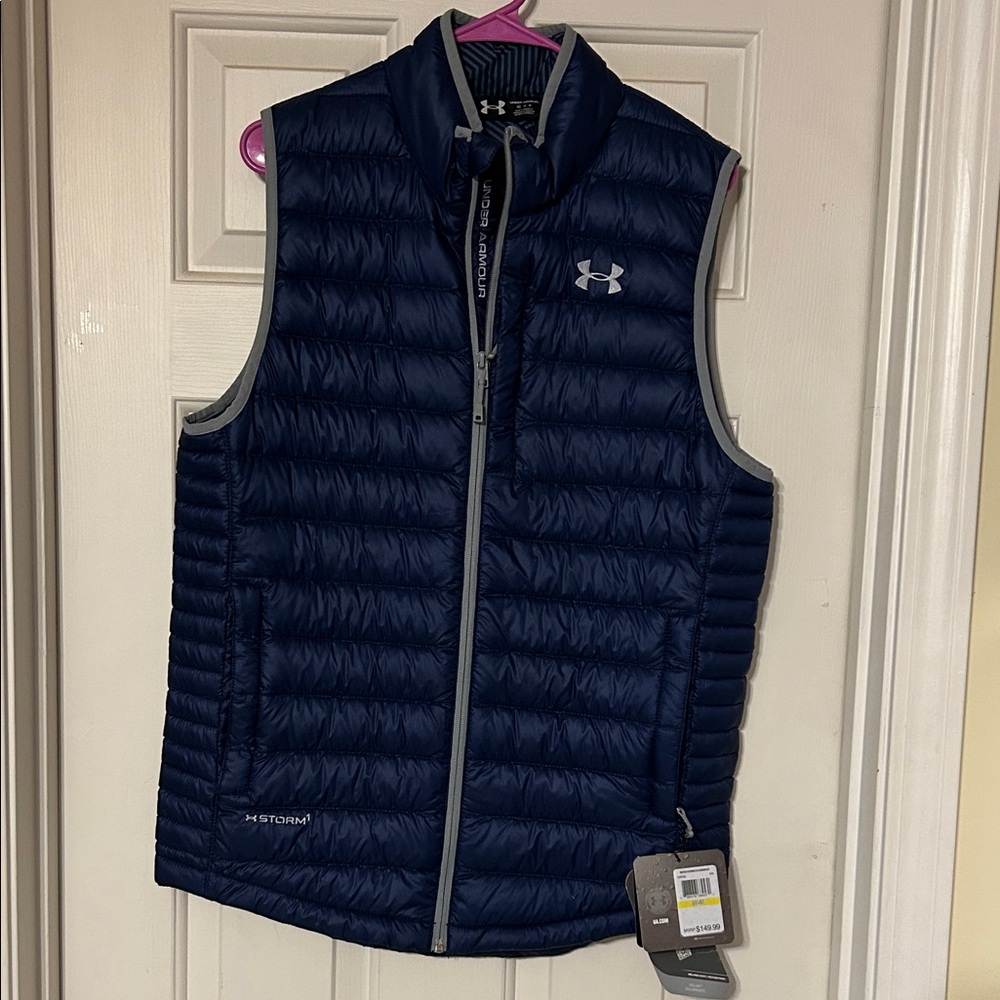 Under Armour Dark Blue Coldgear Infrared Quilted Vest